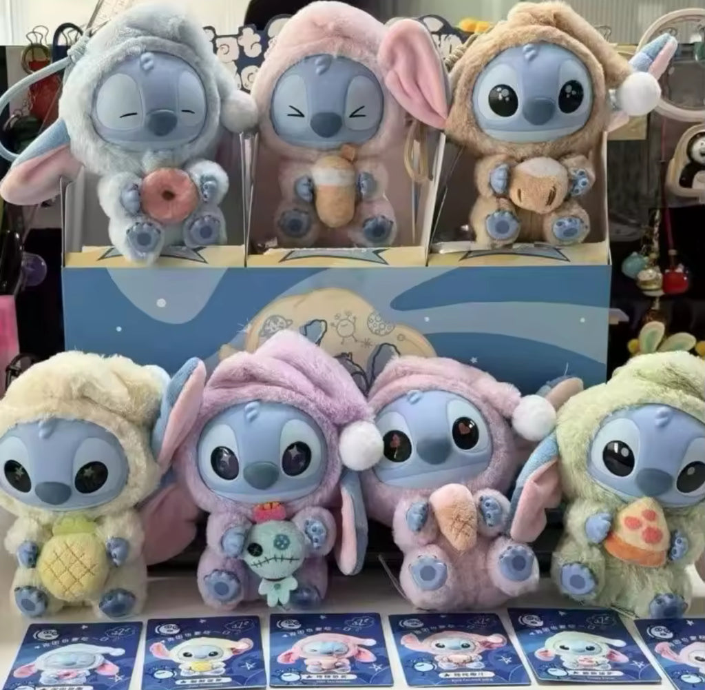 Labubu stitch maskotka/figurka/zawieszka